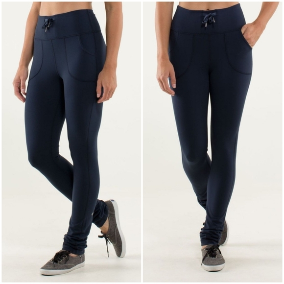 lululemon athletica Pants - Lululemon Skinny Will Pants II Navy